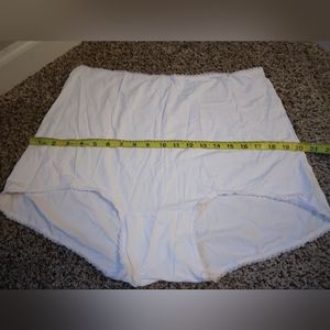 New 3pk White Women's Comfort Brief Panties Sz. 13